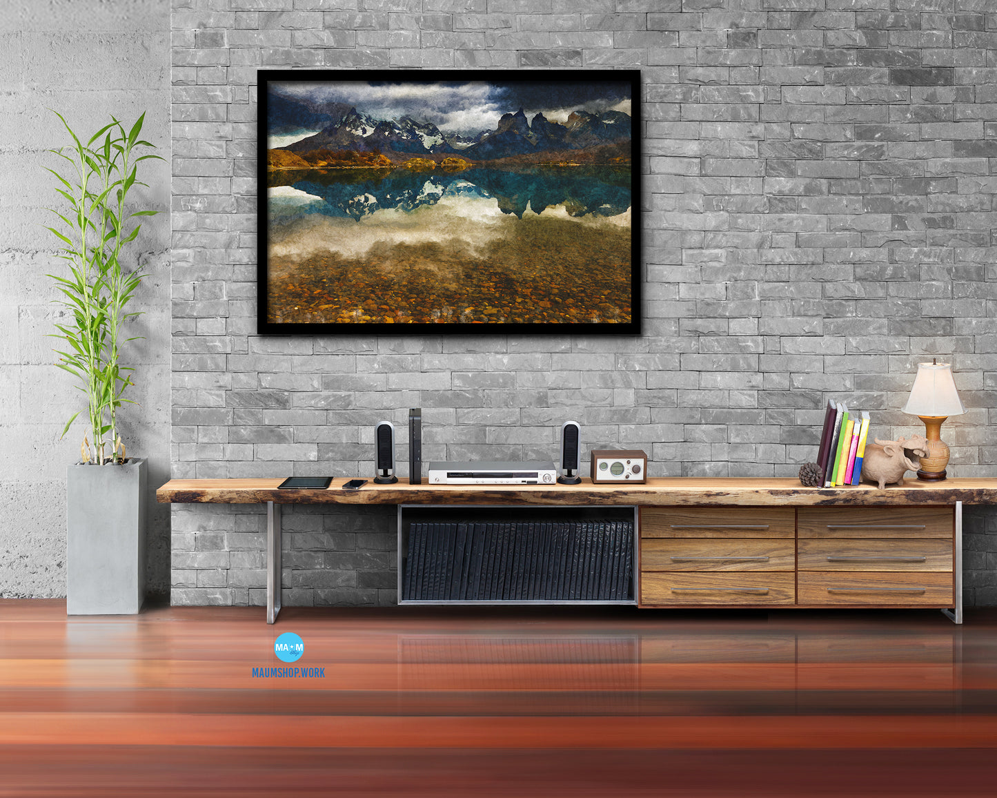 Torres Del Paine National Park, Lake Pehoe, Cuernos Mountains, Patagonia, Sunrise, Chile