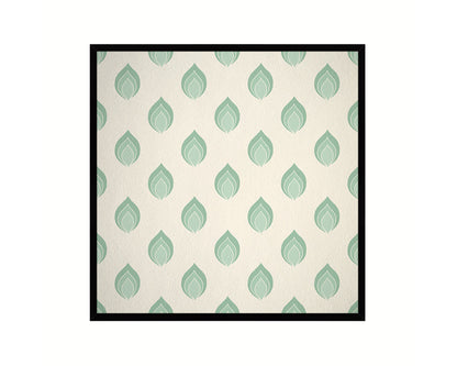 Abstract Green Artwork Wood Frame Gifts Modern Wall Decor Art Prints