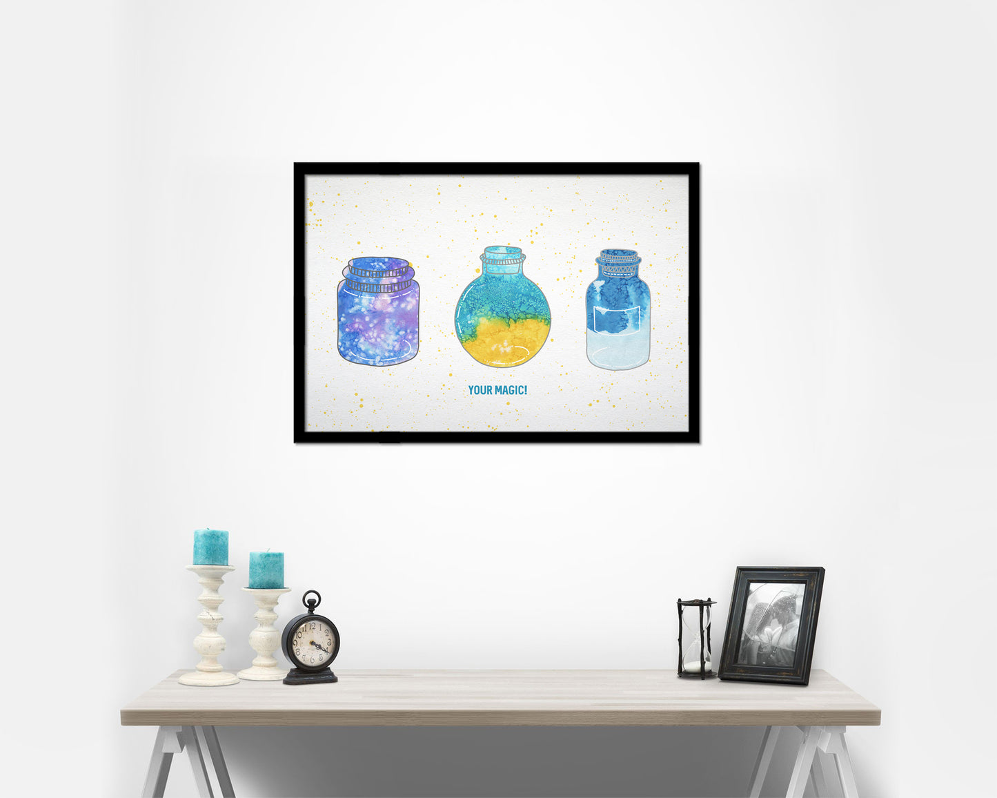 Your Magic Quote Framed Print Wall Decor Art Gifts
