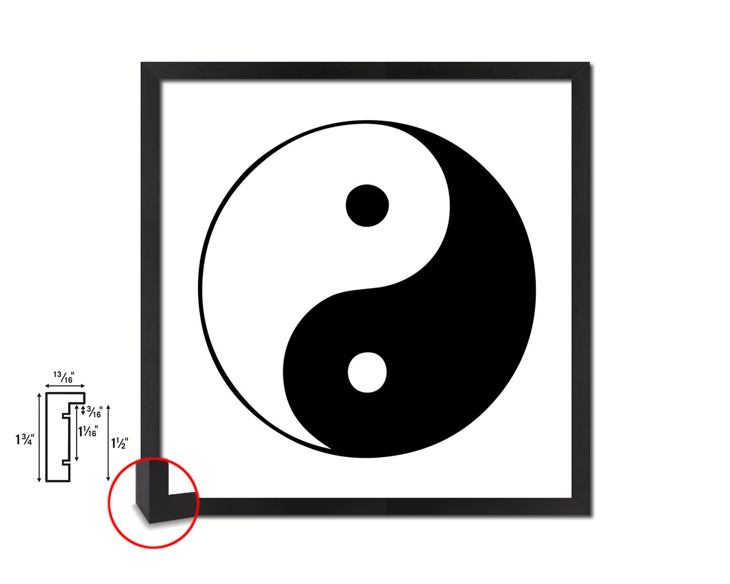 Hashtag Punctuation Symbol Framed Print Home Decor Wall Art English Teacher Gifts