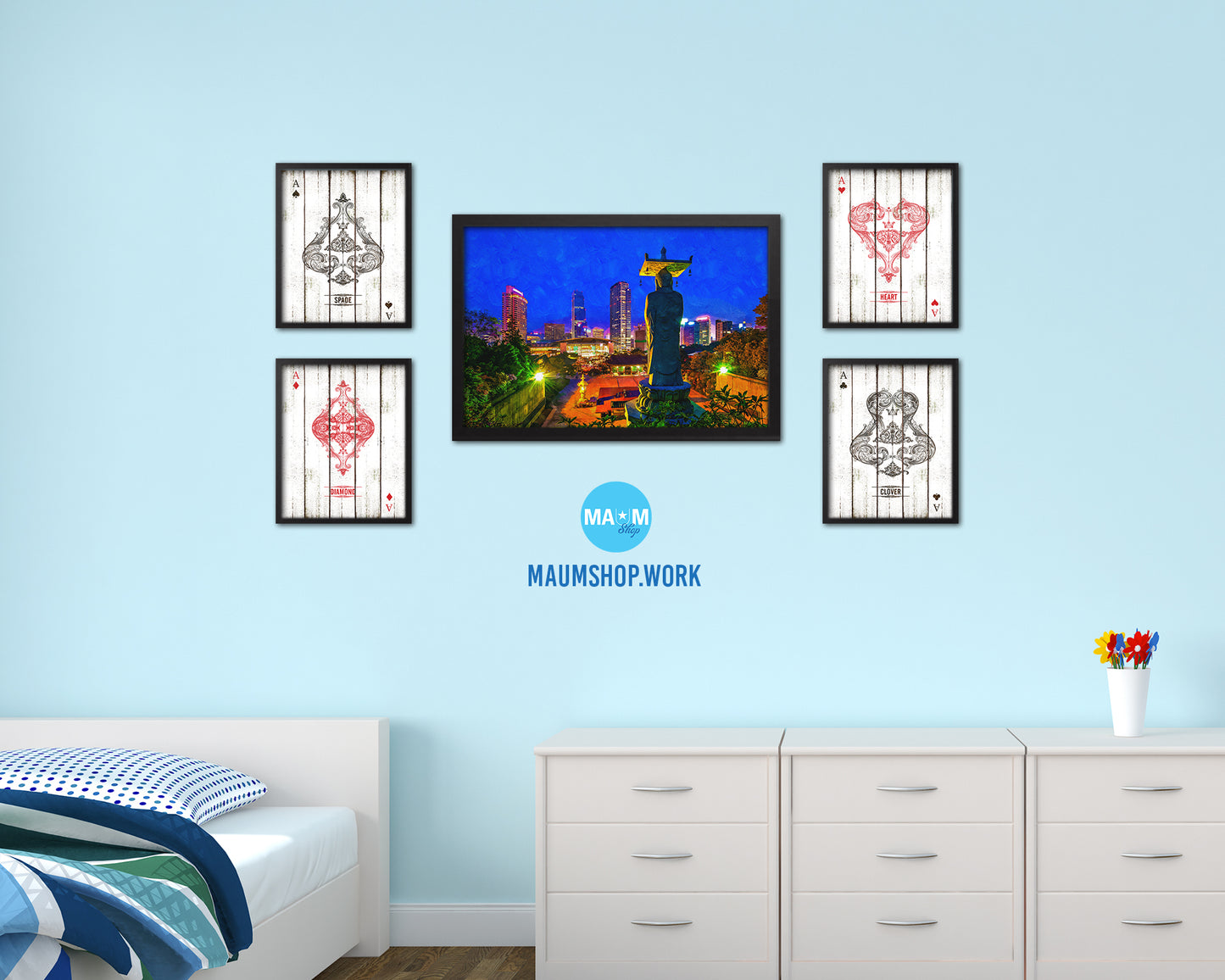 Buddhist Temple Bongeunsa Temple, Seoul, Asia, Korea, Landmark