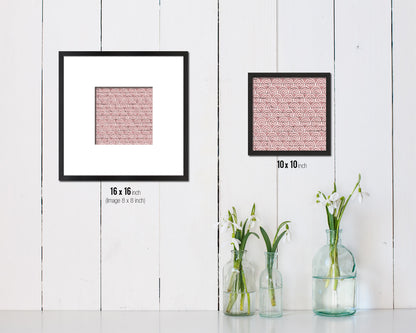Abstract Red Artwork Wood Frame Gifts Modern Wall Decor Art Prints
