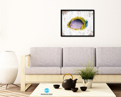 Tropical Fish Framed Print Modern Restaurant Sushi Bar Modern Watercolor Wall Art Decor
