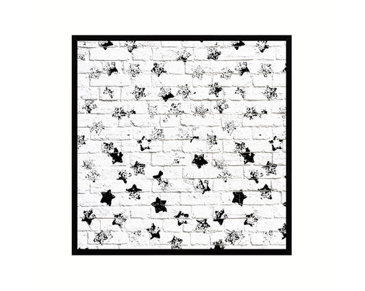 Foam Roller Abstract Artwork Wood Frame Gifts Modern Wall Decor Art Prints