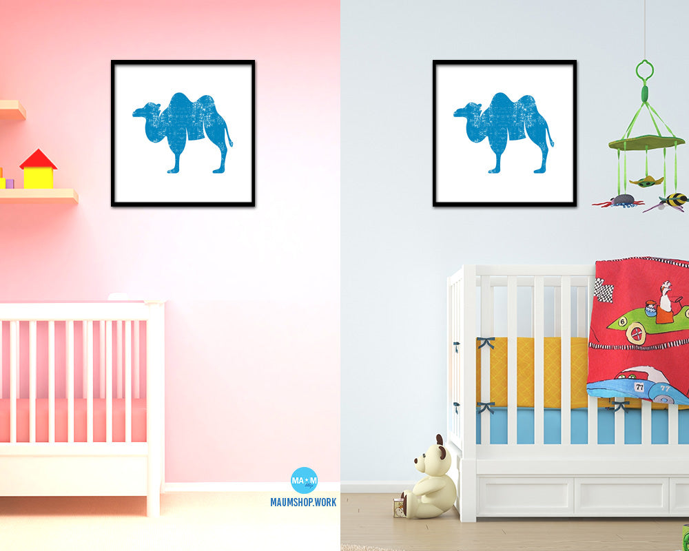 Camel Animal Nursery Room Fine Art Paper Prints Home Decor Wall Art Gifts