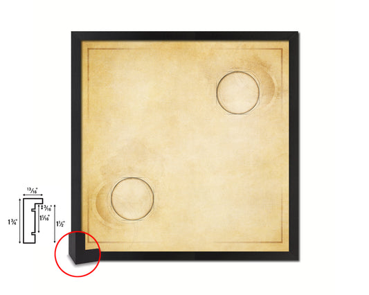 Dice 2 Punctuation Symbol Framed Print Home Decor Wall Art English Teacher Gifts