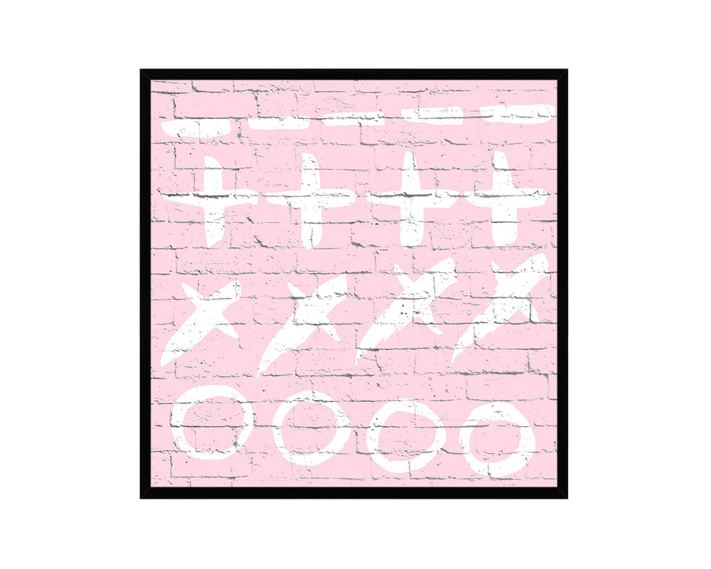 Brush Object Abstract Artwork Wood Frame Gifts Modern Wall Decor Art Prints