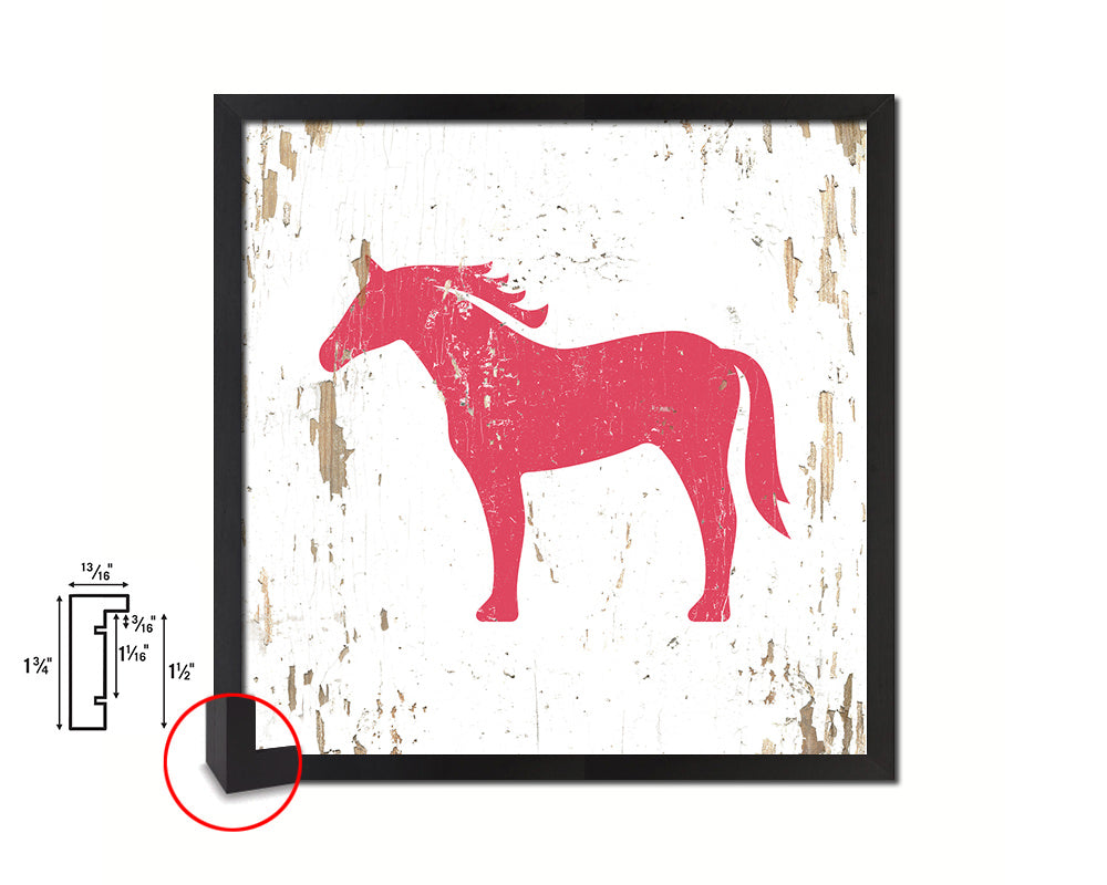 Horse Animal Nursery Room Fine Art Paper Prints Home Decor Wall Art Gifts