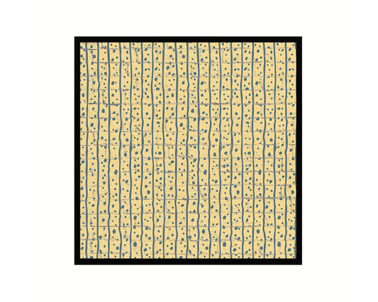 Abstract Yellow Artwork Wood Frame Gifts Modern Wall Decor Art Prints