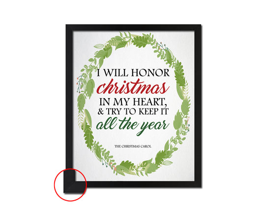 I will guard my ways lest I sin with my tongue, Psalm 39:1 Bible Verse Scripture Frame Print