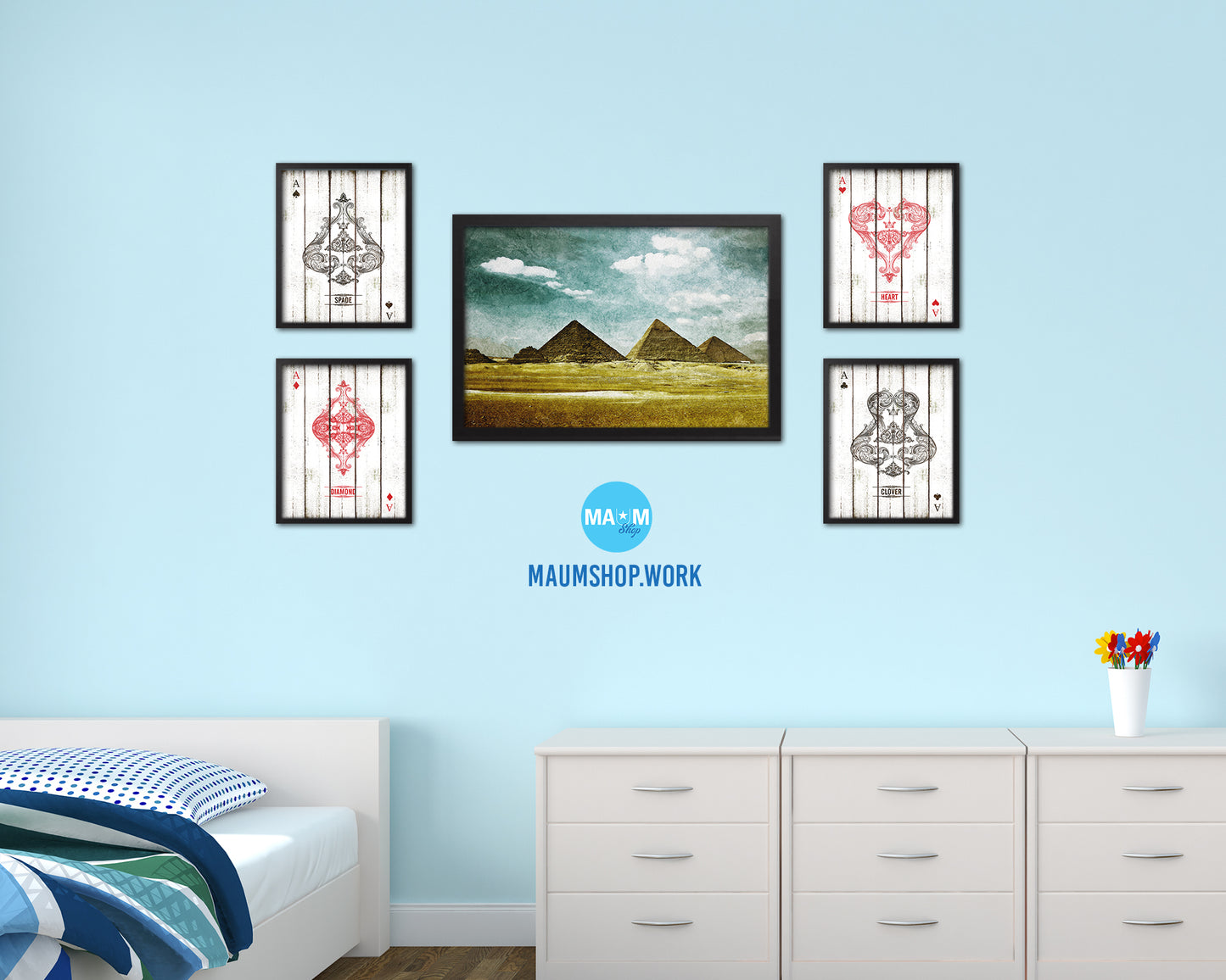 Great Sphinx of Giza Pyramids, Khafre's Valley Temple, Europe, Egypt, Landmark