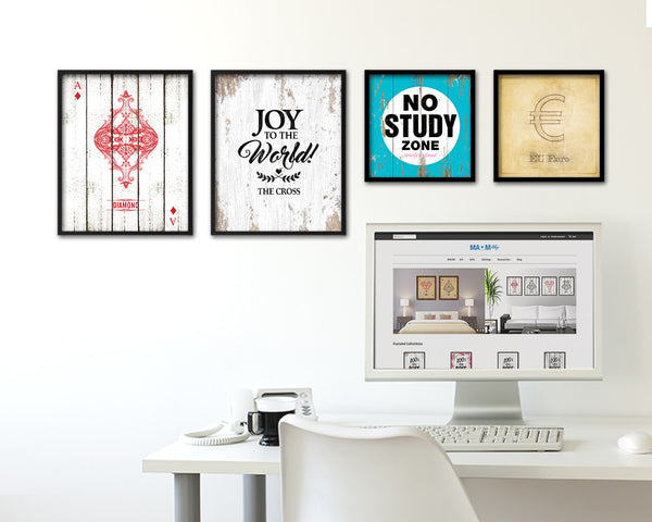 Joy to the world the coopers Quote Framed Print Home Decor Wall Art Gifts