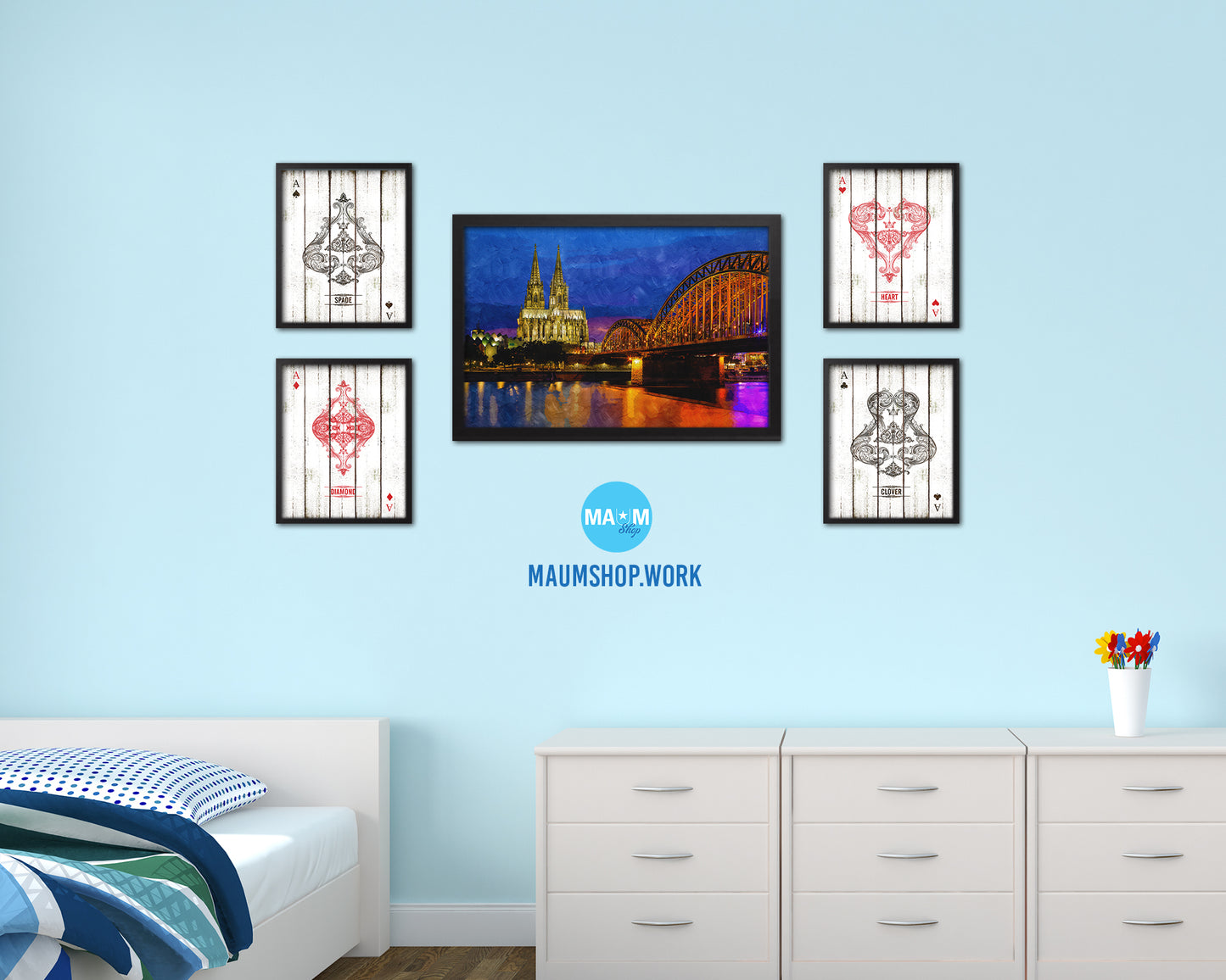 Cologne Cathedral Hohenzollern Bridge, Europe, Germany, Landmark