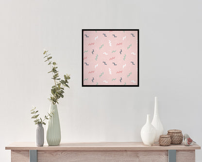 Abstract Artwork Wood Frame Gifts Modern Wall Decor Art Prints