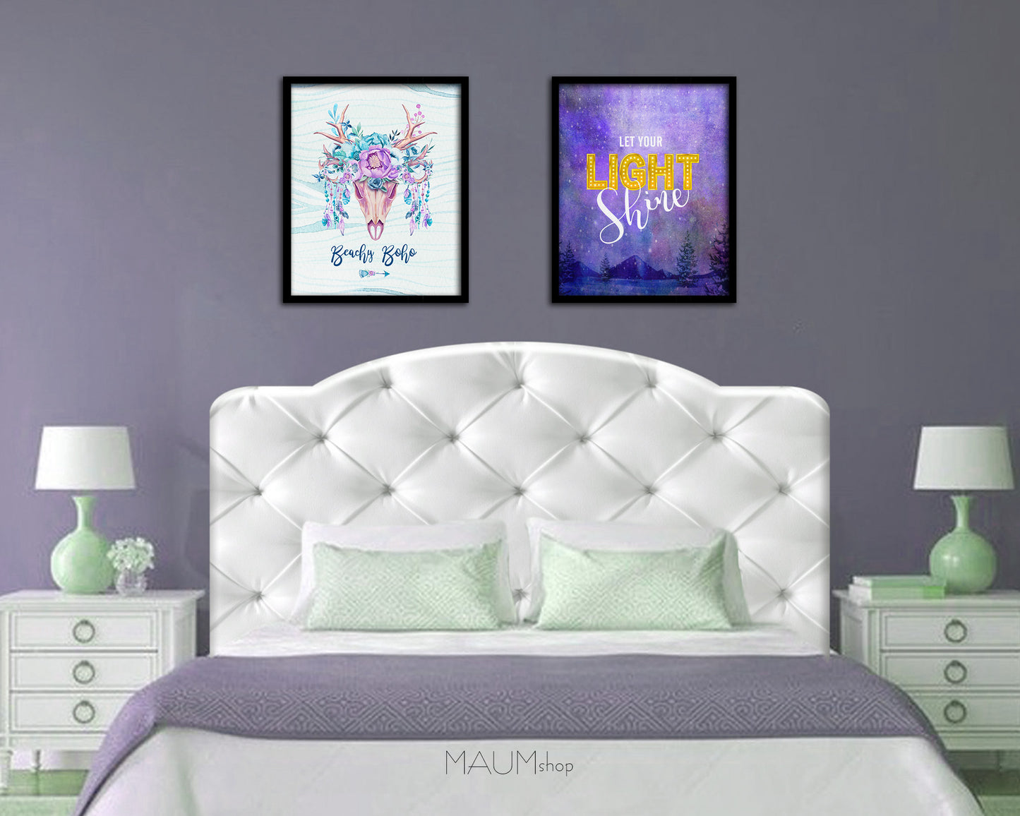 Let your light shine Quote Framed Print Wall Decor Art Gifts