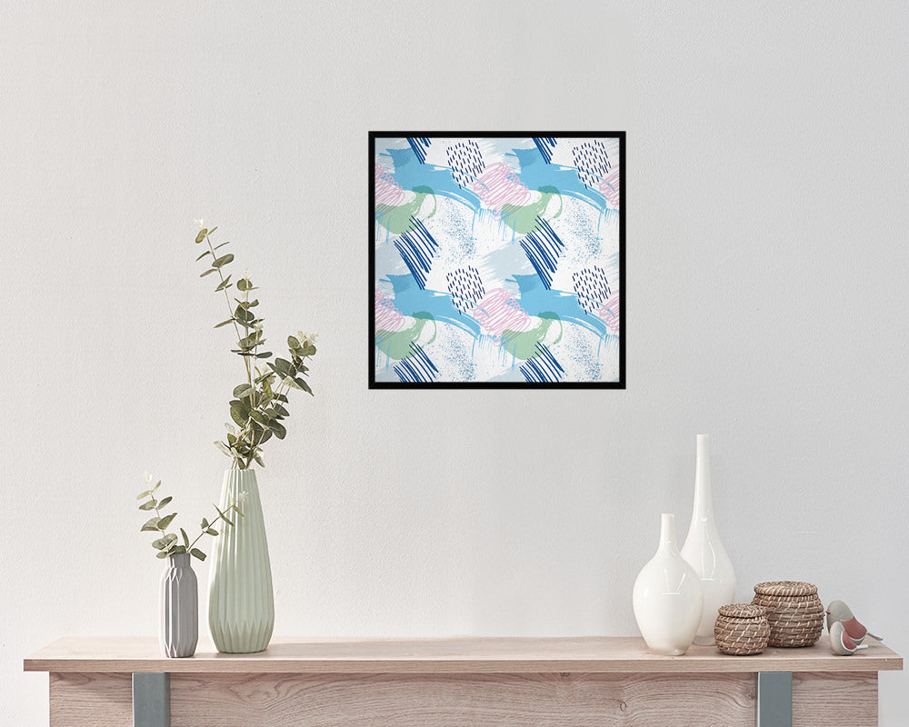 Abstract Painting Artwork Wood Frame Gifts Modern Wall Decor Art Prints