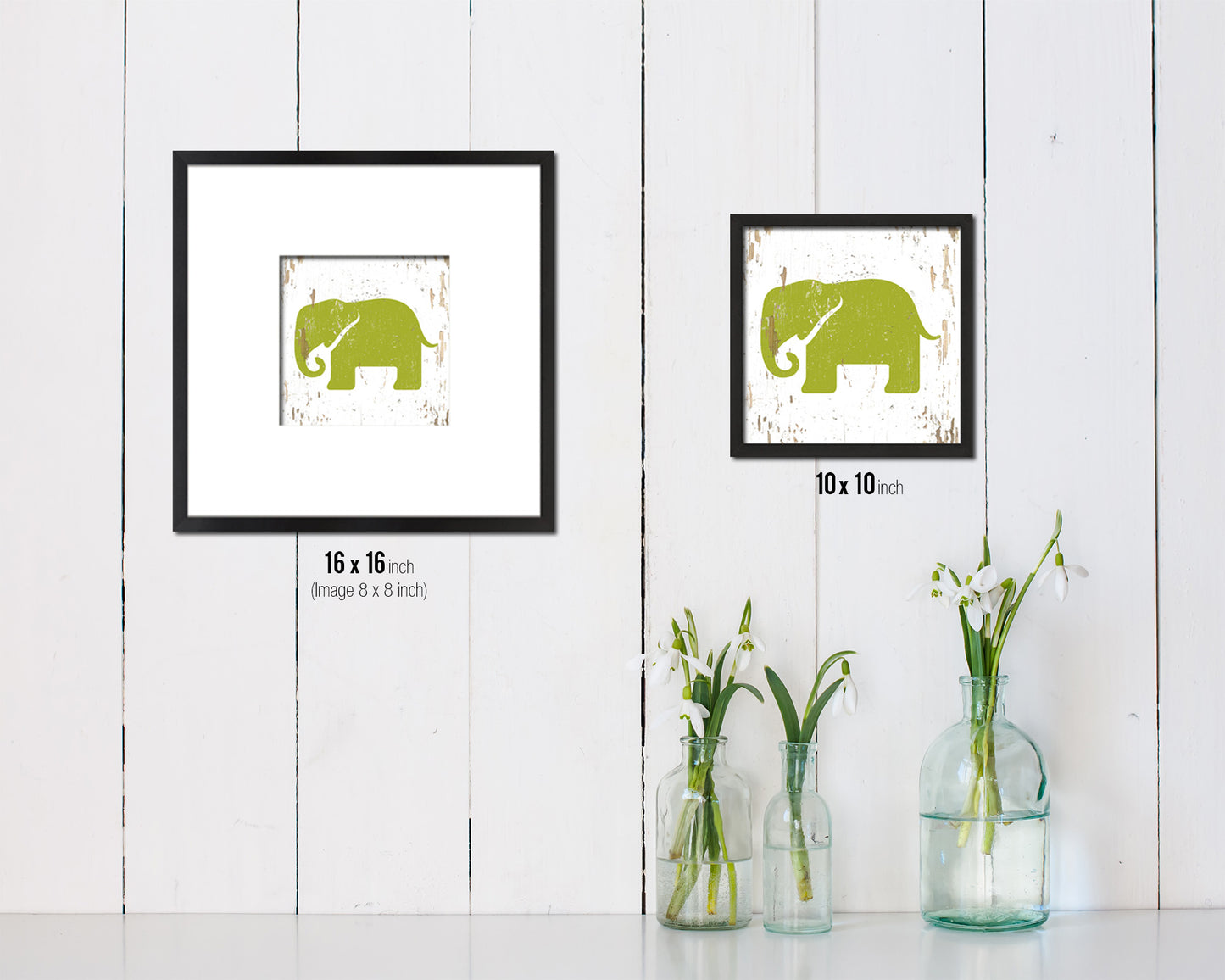 Elephant Animal Nursery Room Fine Art Paper Prints Home Decor Wall Art Gifts