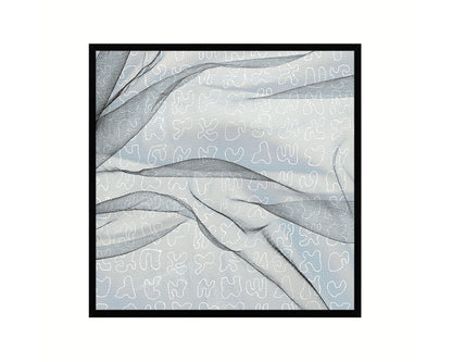 Abstract Artwork Wood Frame Gifts Modern Wall Decor Art Prints