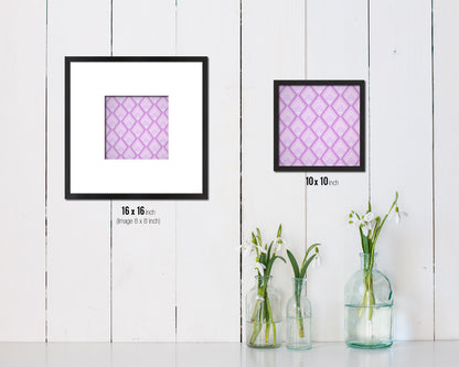 Abstract Blue Artwork Wood Frame Gifts Modern Wall Decor Art Prints