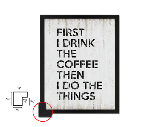 Fork it Quote Wood Framed Print Wall Decor Art