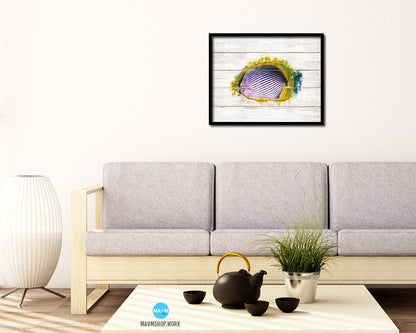 Tropical Fish Framed Print Modern Restaurant Sushi Bar Modern Watercolor Wall Art Decor