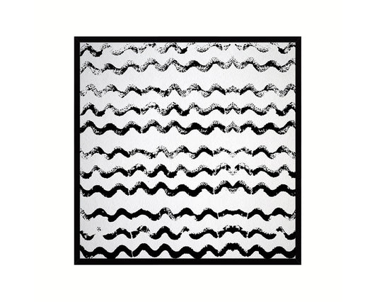 Foam Roller Abstract Artwork Wood Frame Gifts Modern Wall Decor Art Prints