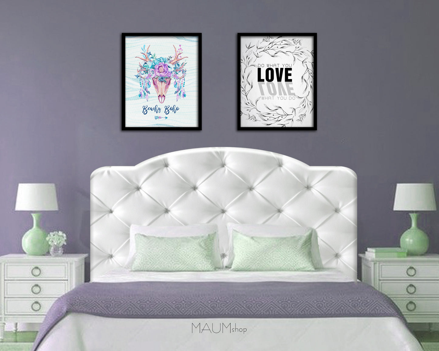 Do what you Love, Love what you do Quote Framed Print Wall Decor Art Gifts