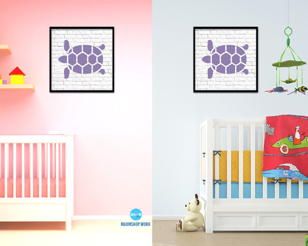 Turtle Animal Nursery Room Fine Art Paper Prints Home Decor Wall Art Gifts
