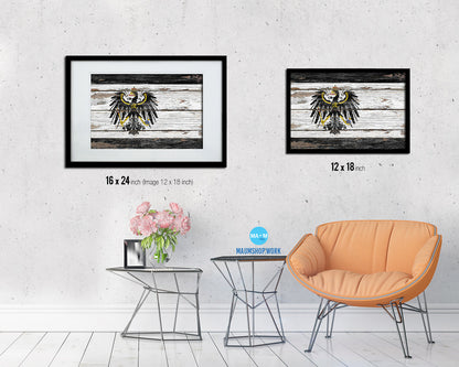 Liberty and Union Wood Rustic Flag Wood Framed Print Wall Art Decor Gifts