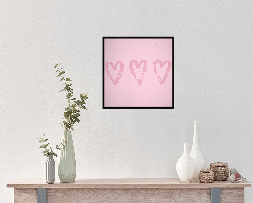 Brush Object Abstract Artwork Wood Frame Gifts Modern Wall Decor Art Prints