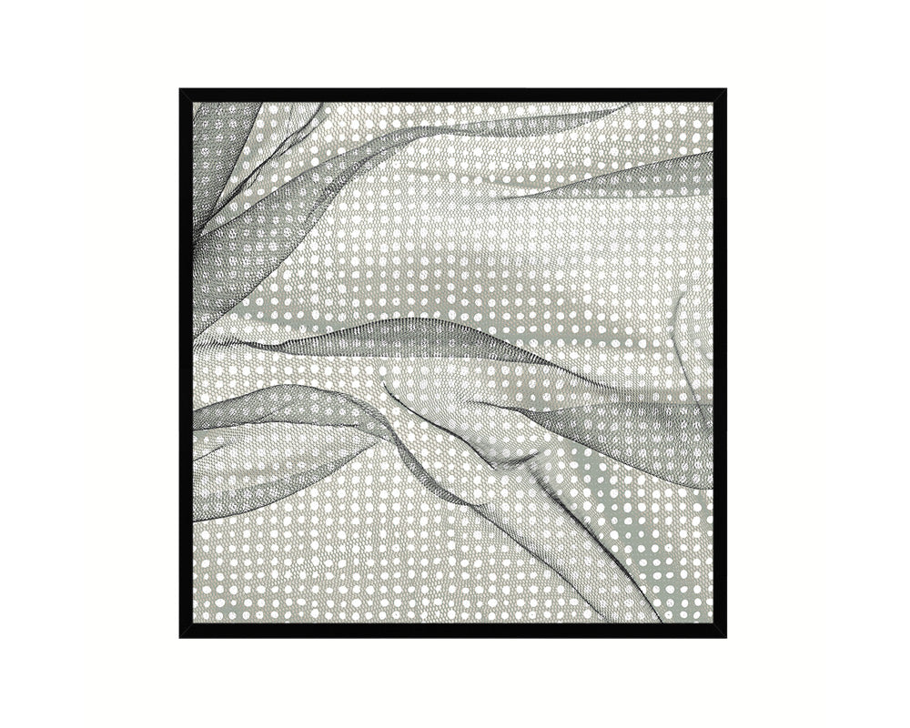 Abstract Artwork Wood Frame Gifts Modern Wall Decor Art Prints