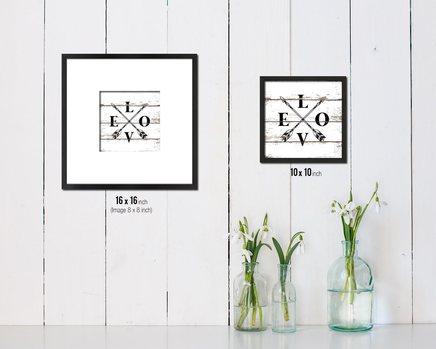 LOVE Quote Framed Print Home Decor Wall Art Gifts