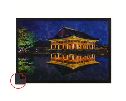 Gyeongbokgung Palace, Gyeonghoeru Pavilion, Seoul, Asia, Korea, Landmark