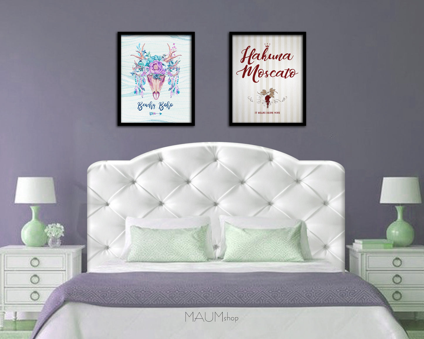 Hakuna moscato Quote Framed Print Wall Decor Art Gifts