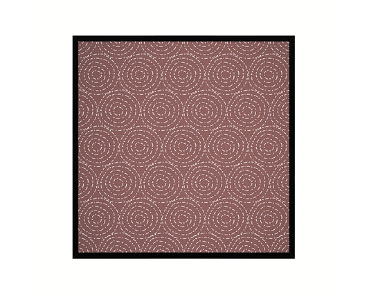 Abstract Brown Artwork Wood Frame Gifts Modern Wall Decor Art Prints