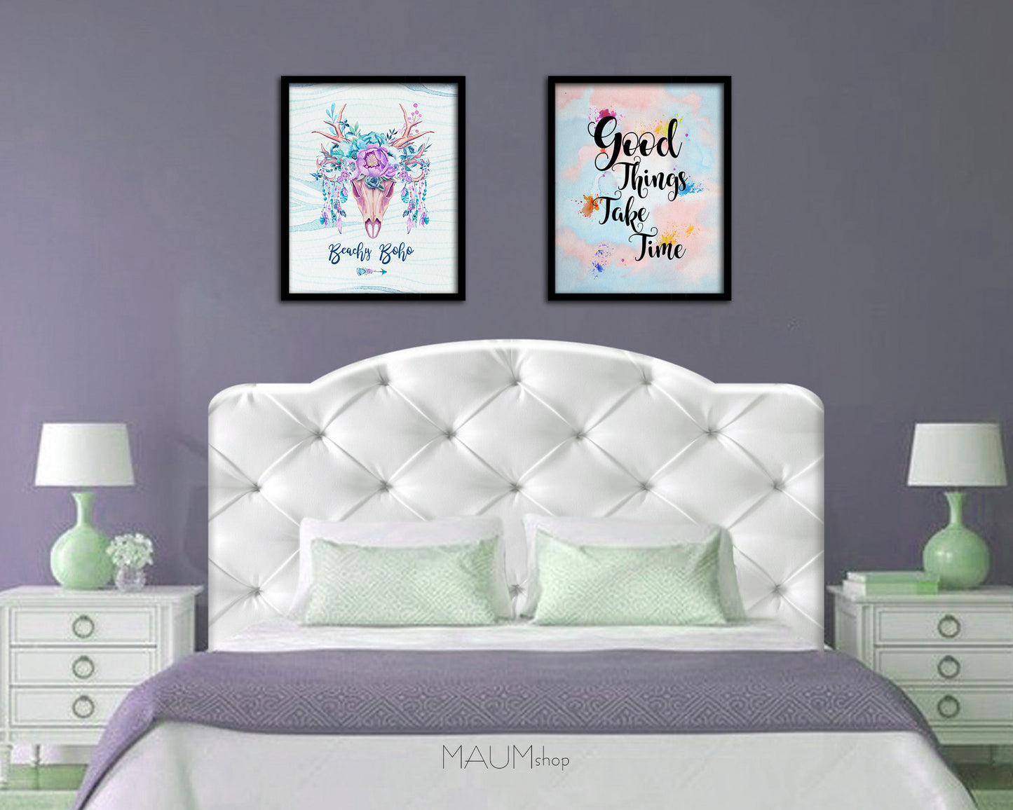 Good things take time Quote Framed Print Wall Decor Art Gifts