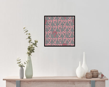 Shape Abstract Artwork Wood Frame Gifts Modern Wall Decor Art Prints
