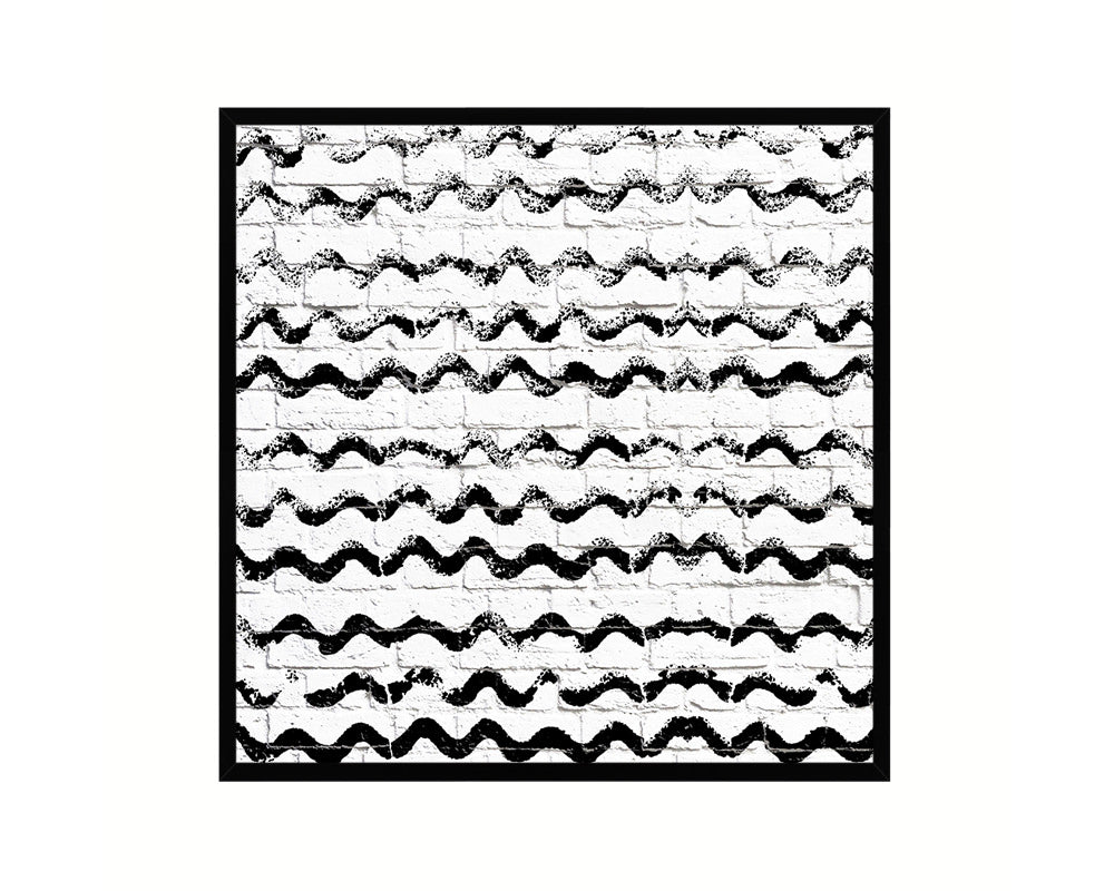 Foam Roller Abstract Artwork Wood Frame Gifts Modern Wall Decor Art Prints